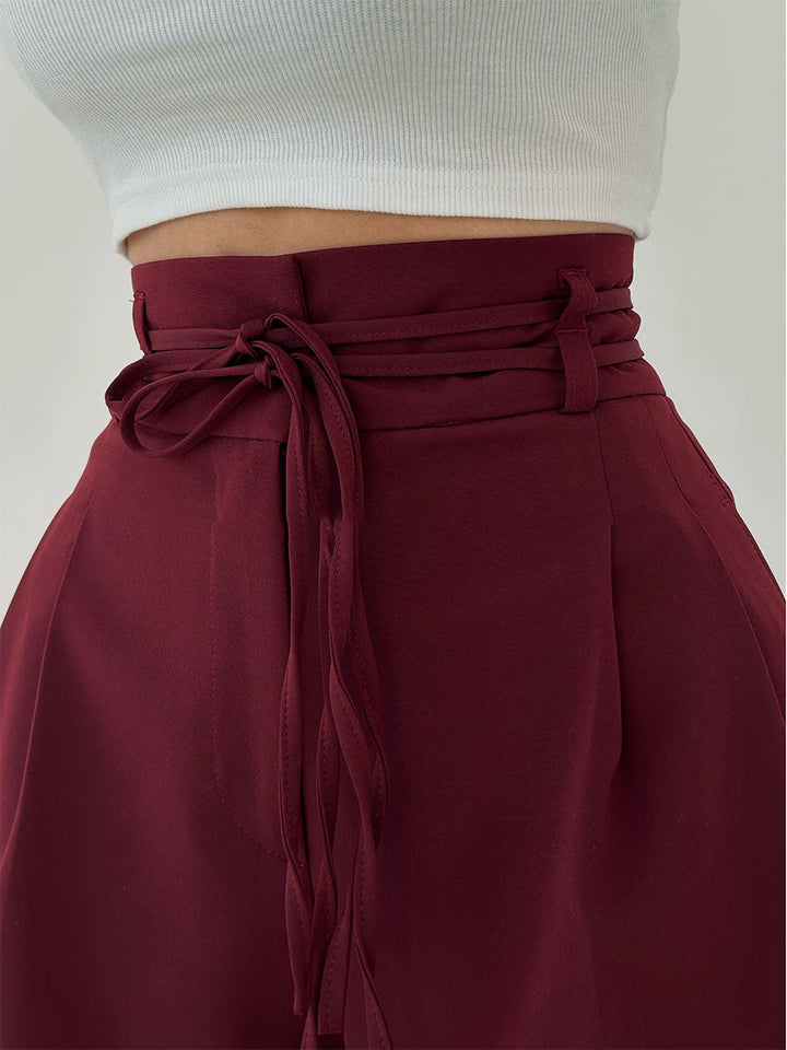 Josephine - High-Waisted Trousers with Wide Legs