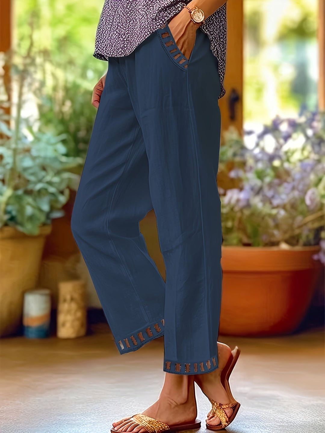 Wren – Relaxed Coastal Trim Pants