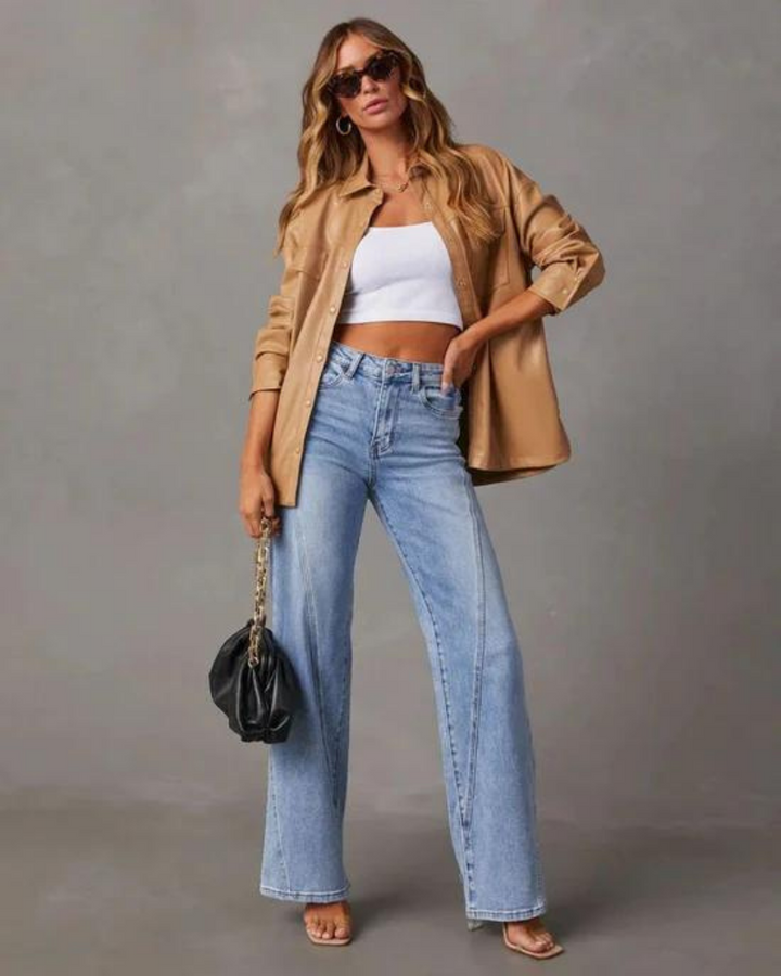 WIDE LEG JEANS