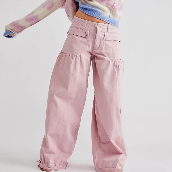Oriselle – Elegant Flowy-Fit Jeans