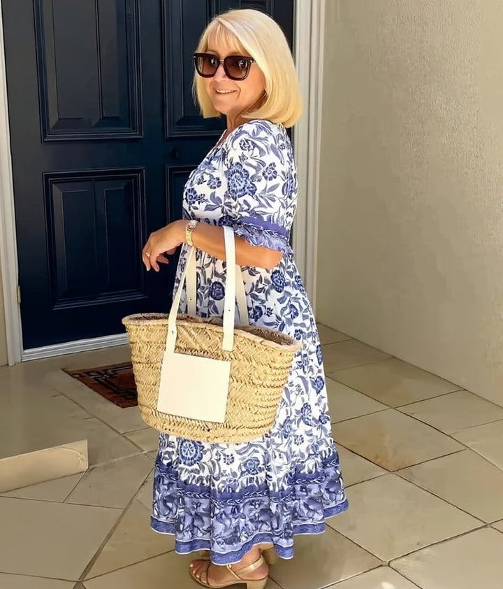 Elly | Elegant Floral Dress with a Breezy Vibe