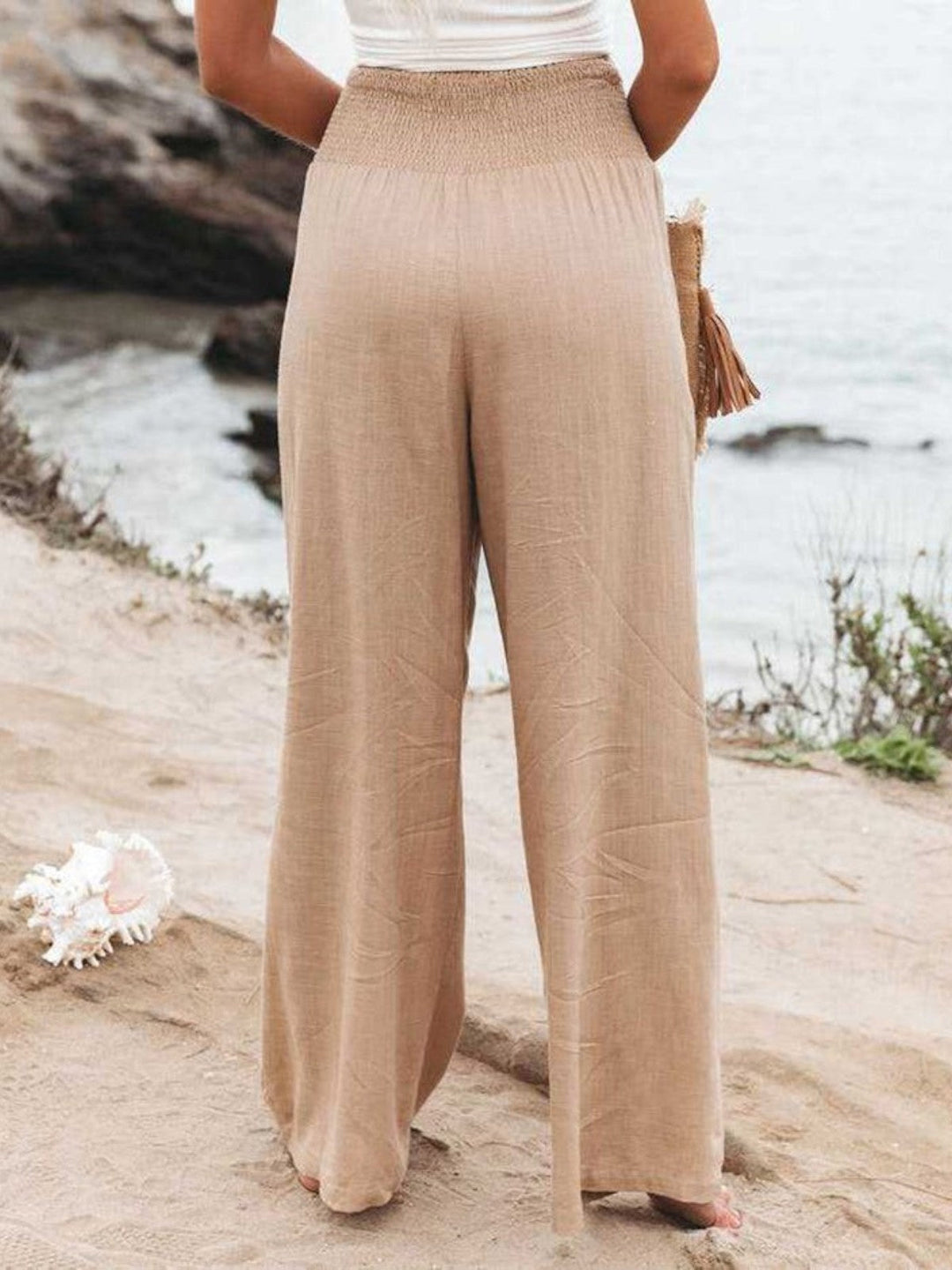 Thaloria – Wide-Leg Linen Trousers