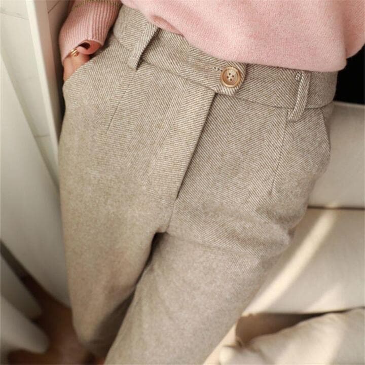Lea - Women's Pleated Pants
