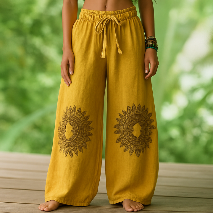Effortless Boho Comfort Pants