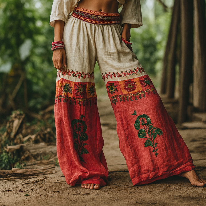Effortless Boho Comfort Pants