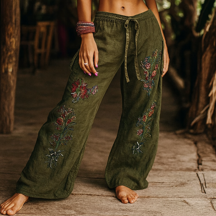 Effortless Boho Comfort Pants