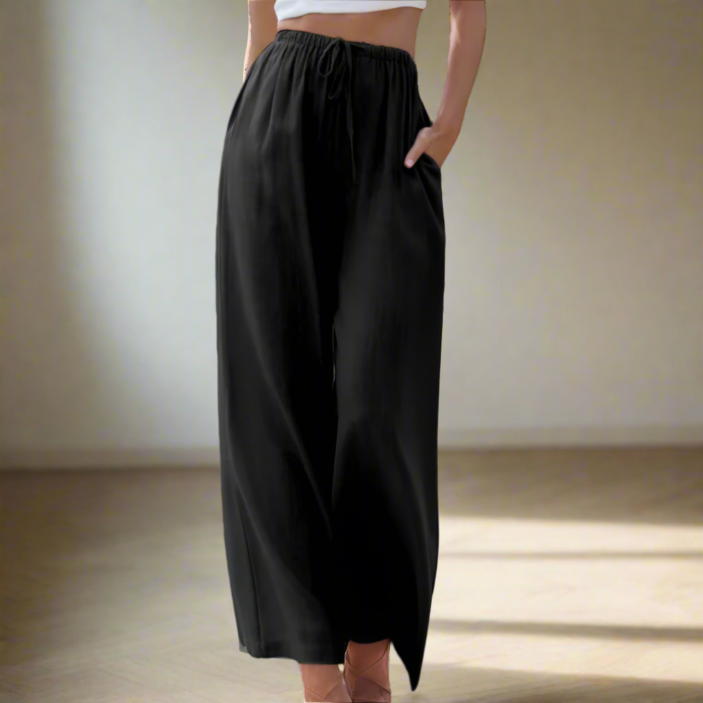 Liam - Wide-Leg Summer Trousers