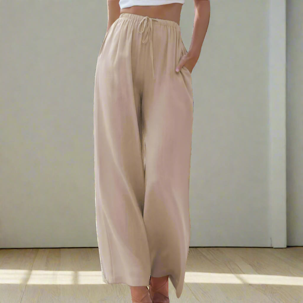 Liam - Wide-Leg Summer Trousers