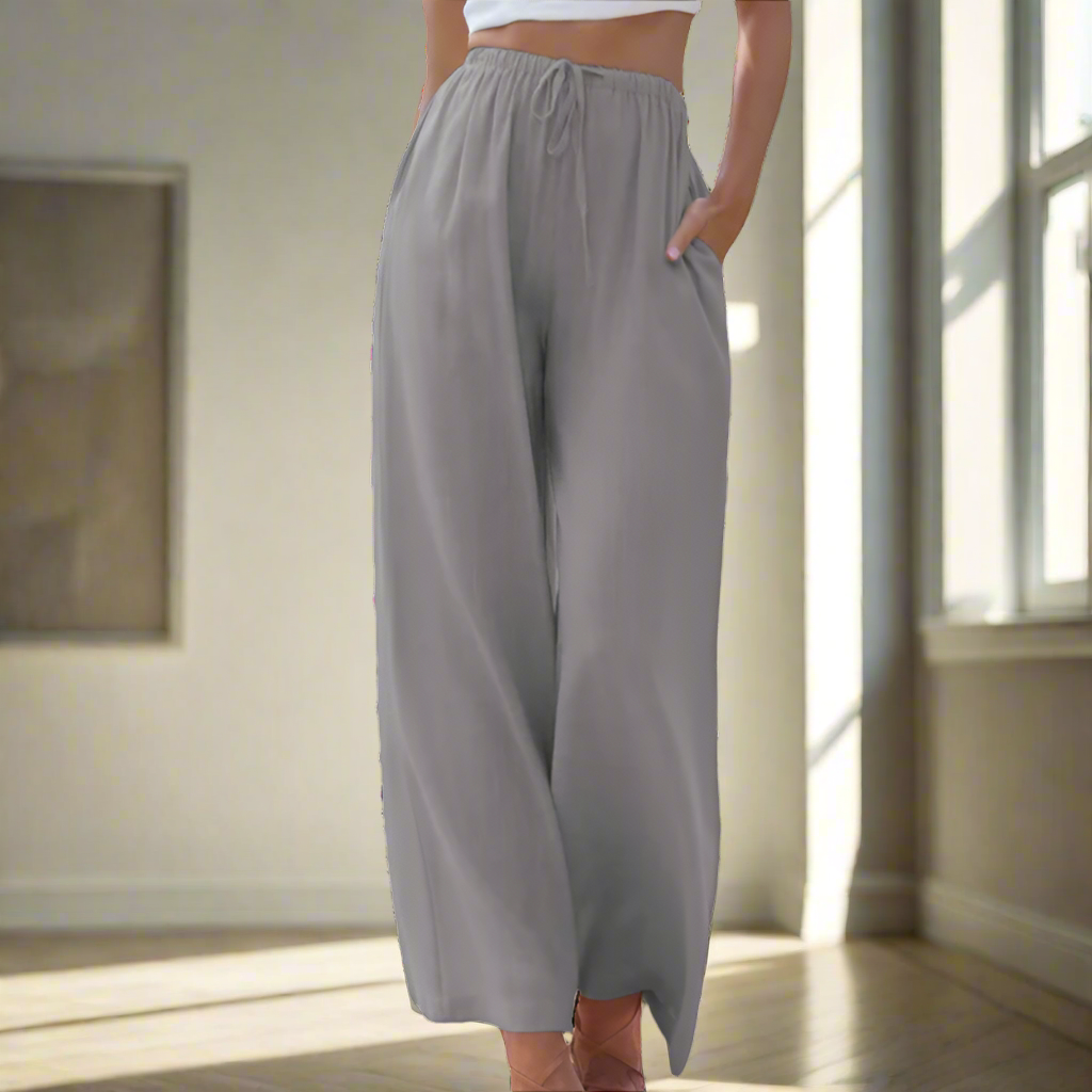 Liam - Wide-Leg Summer Trousers
