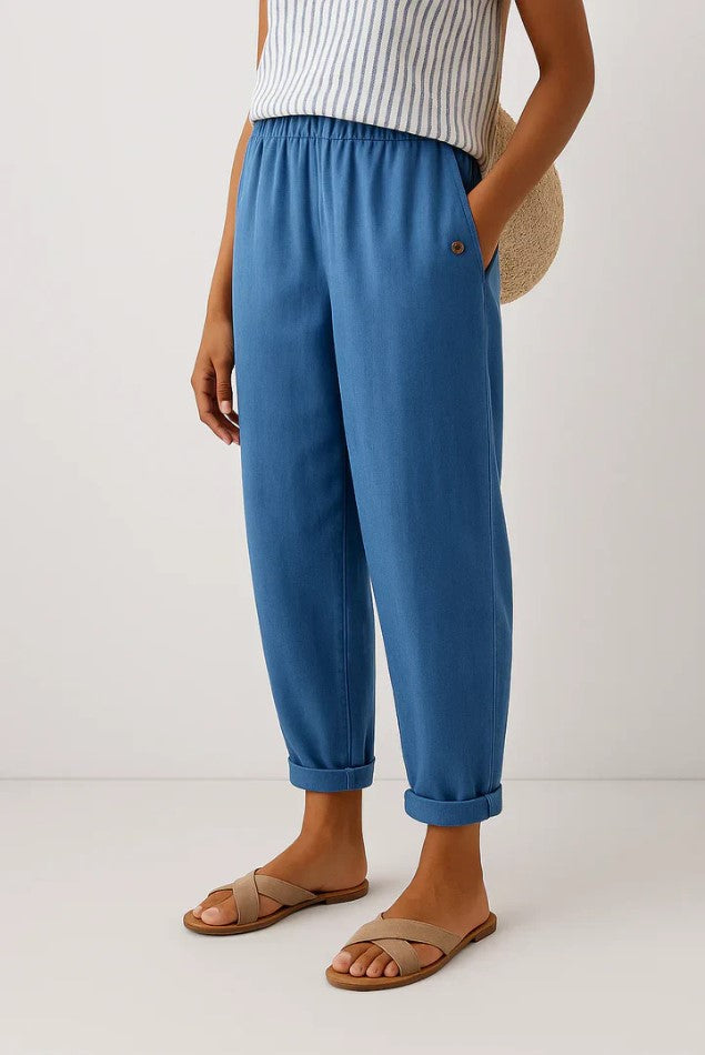 Ariane™ Timeless Linen-Cotton Trousers