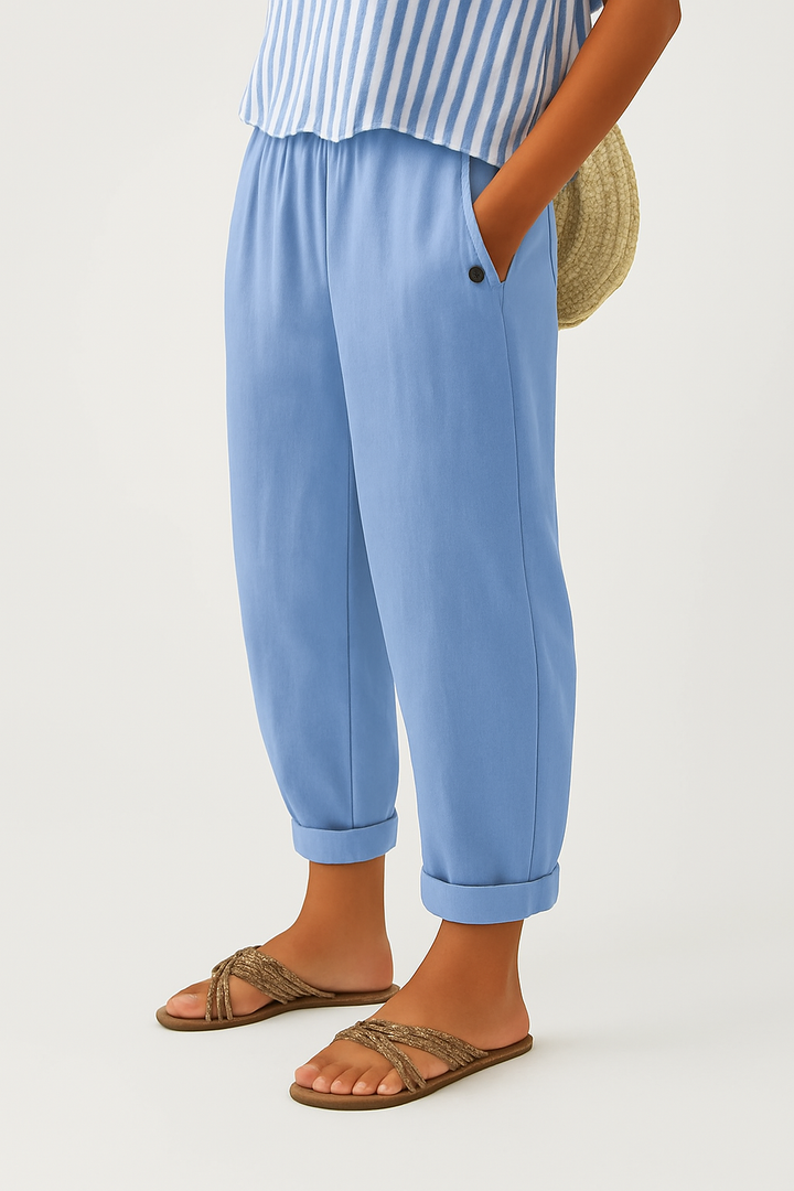 Ariane™ Timeless Linen-Cotton Trousers