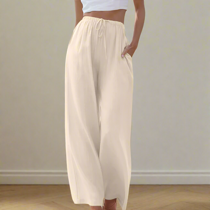 Liam - Wide-Leg Summer Trousers