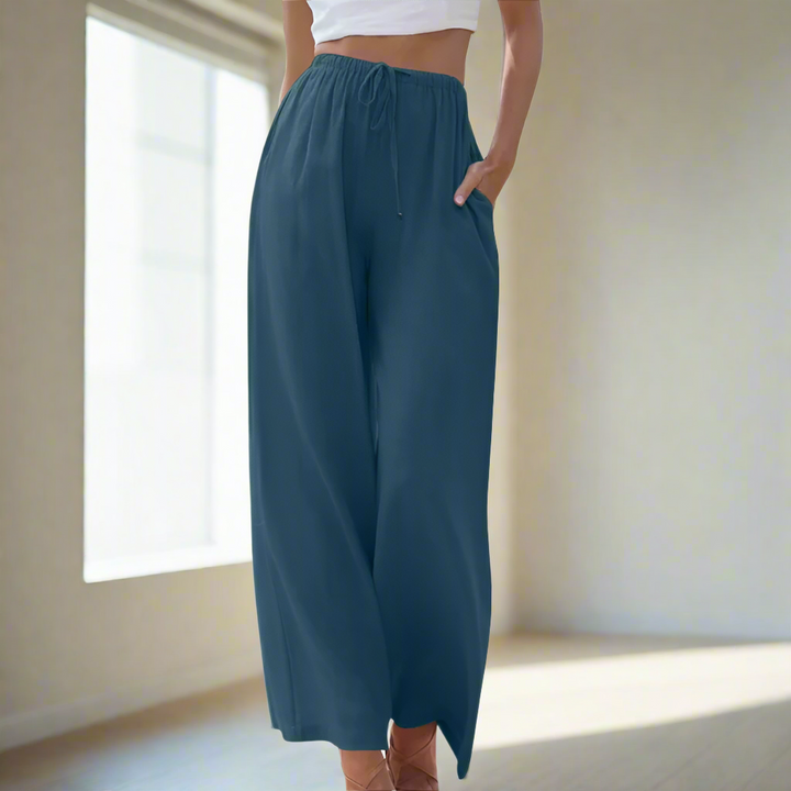 Liam - Wide-Leg Summer Trousers
