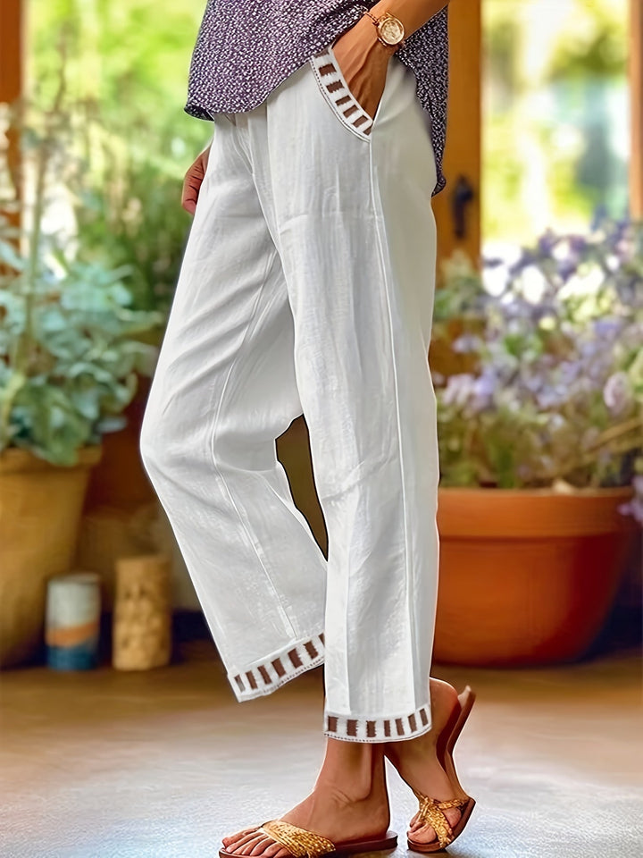 Wren – Relaxed Coastal Trim Pants