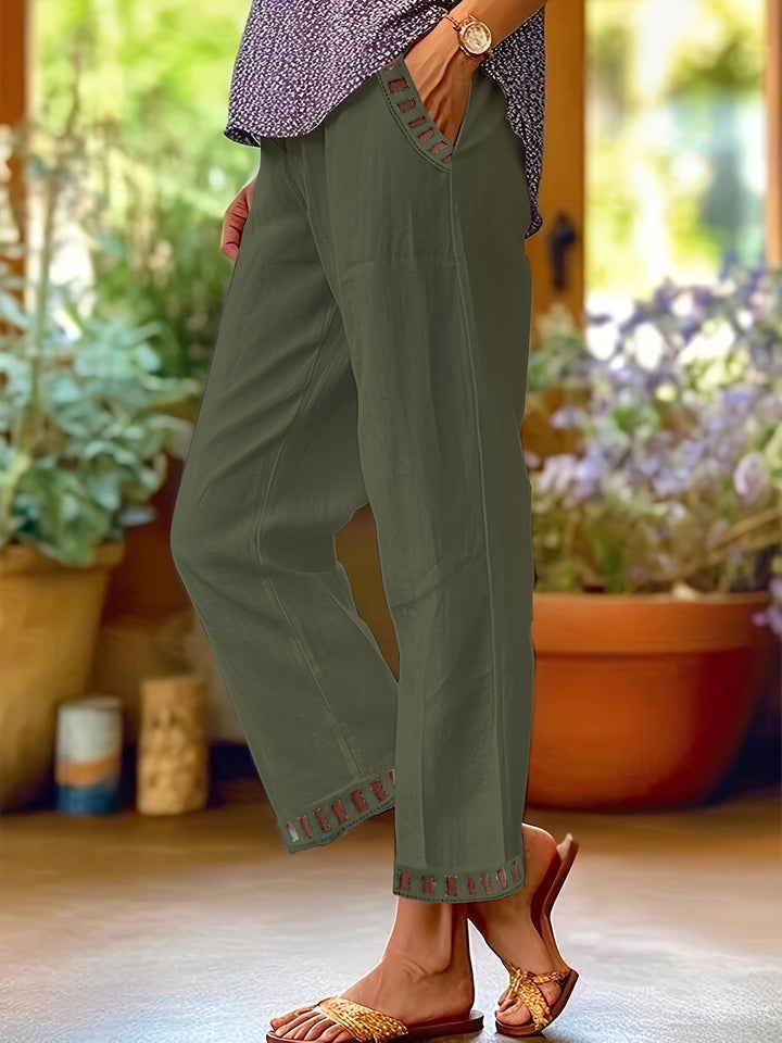 Wren – Relaxed Coastal Trim Pants