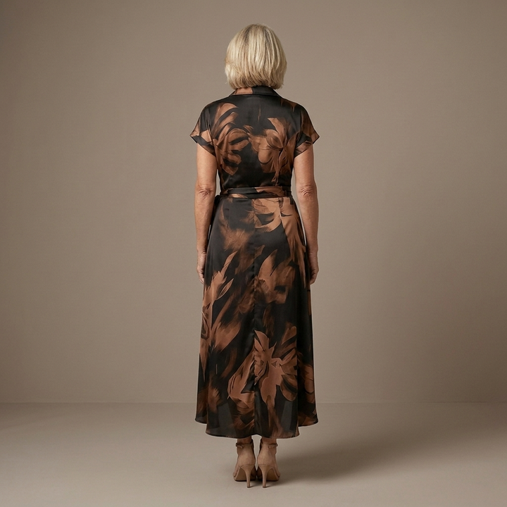Marissa™ | Flattering Wrap Midi Dress