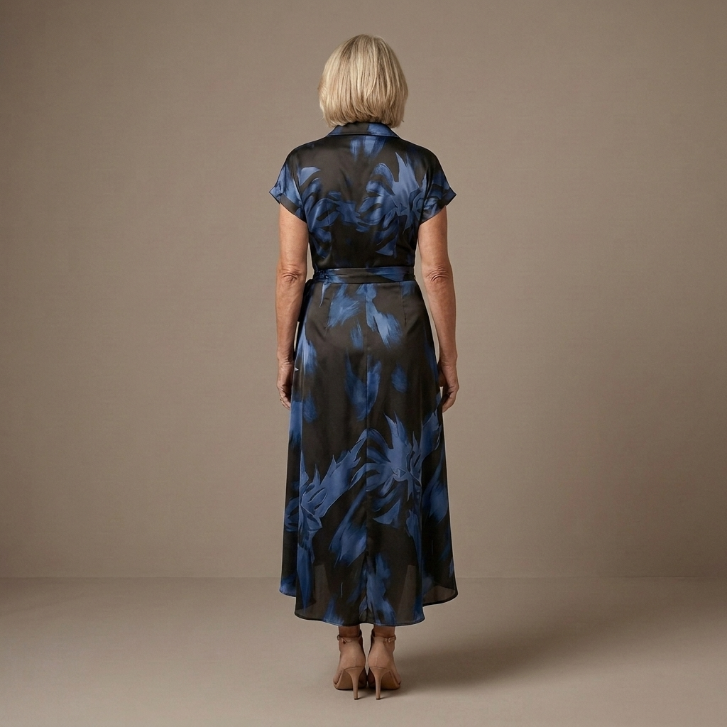 Marissa™ | Flattering Wrap Midi Dress