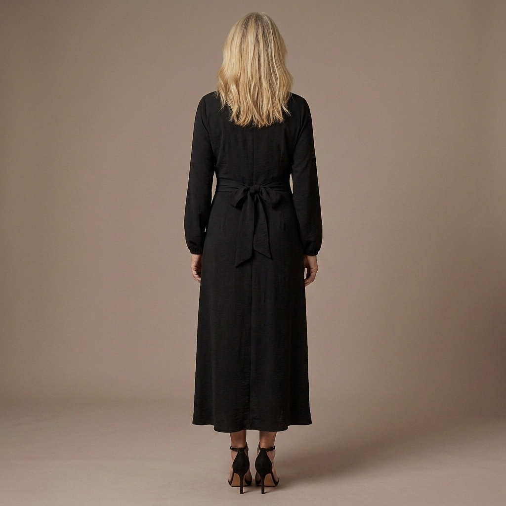 Ashley Maxi Dress with V-Neck