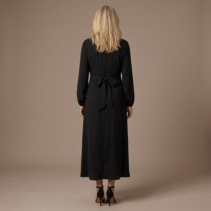 Ashley Maxi Dress with V-Neck