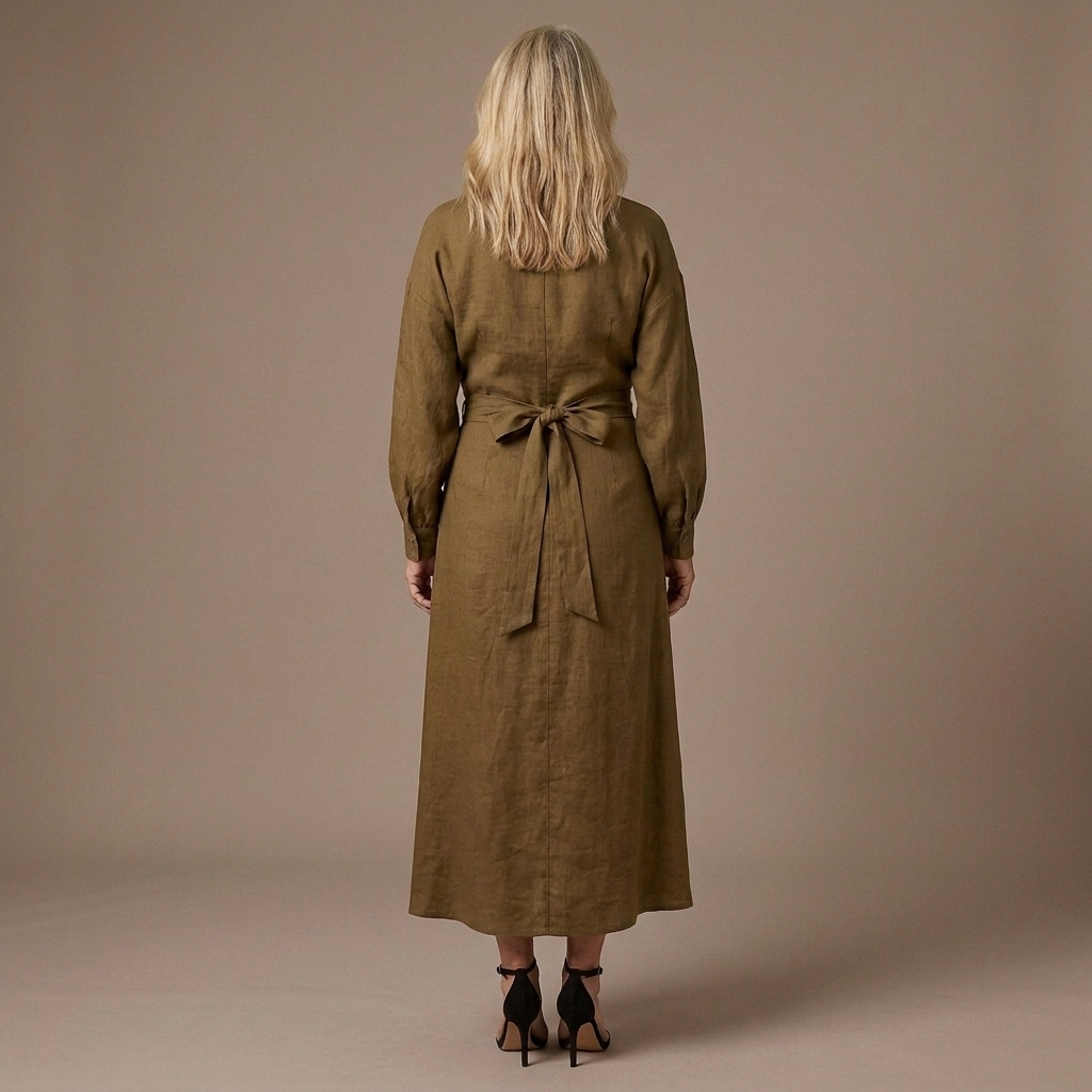 Ashley Maxi Dress with V-Neck