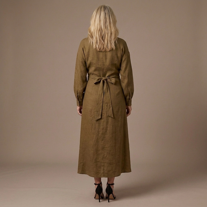 Ashley Maxi Dress with V-Neck
