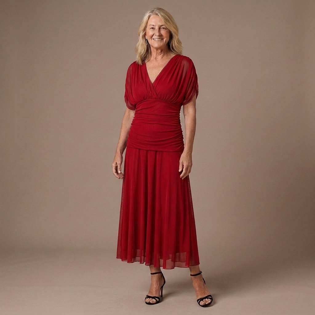 Valerie | Tummy Flattering Off Shoulder Maxi Dress