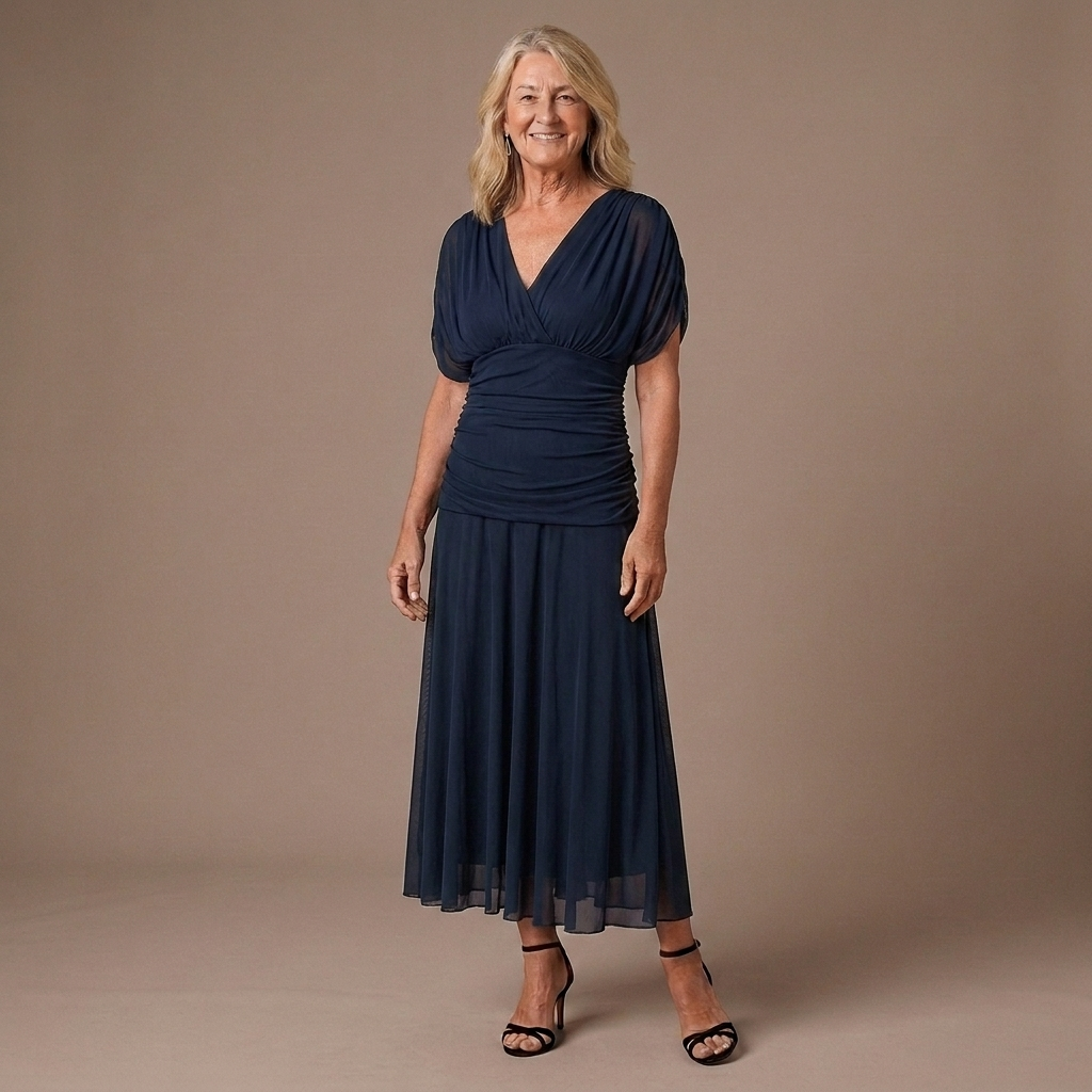 Valerie | Tummy Flattering Off Shoulder Maxi Dress
