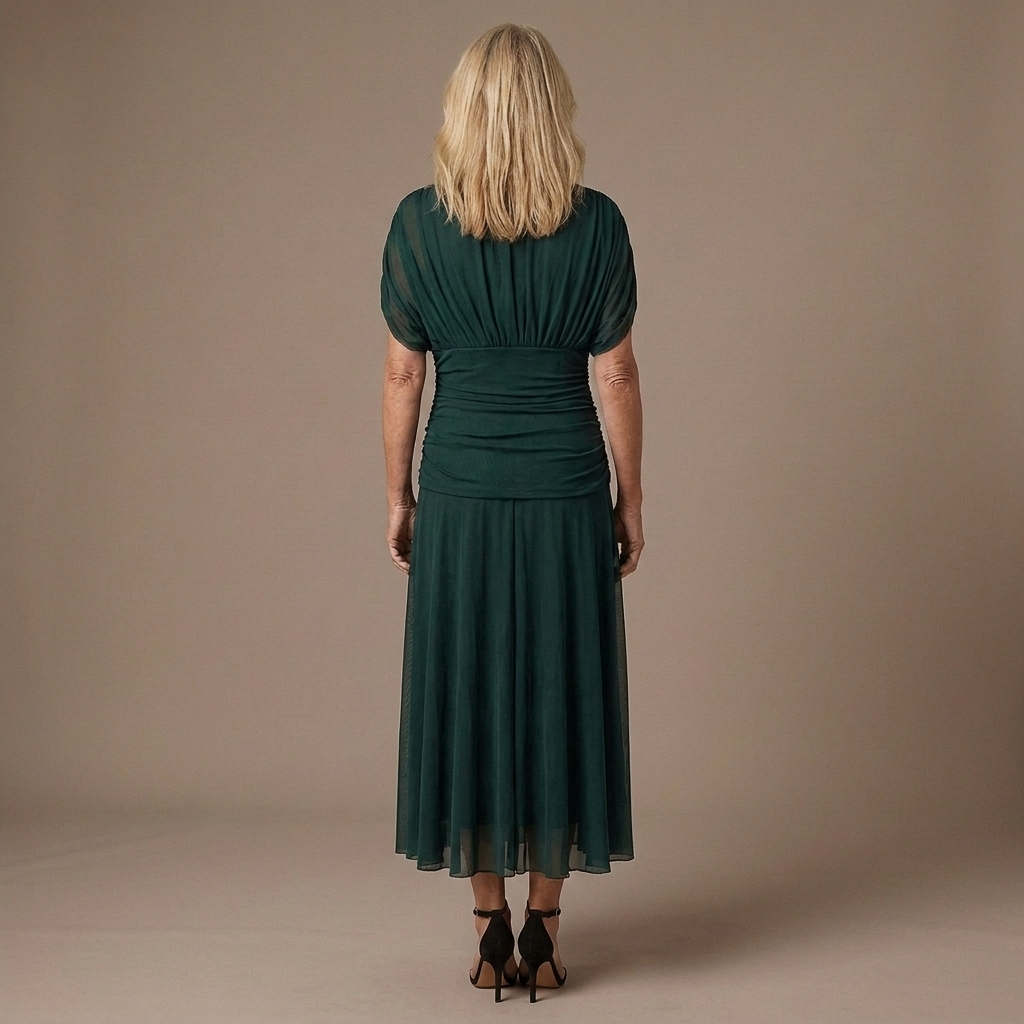 Valerie | Tummy Flattering Off Shoulder Maxi Dress