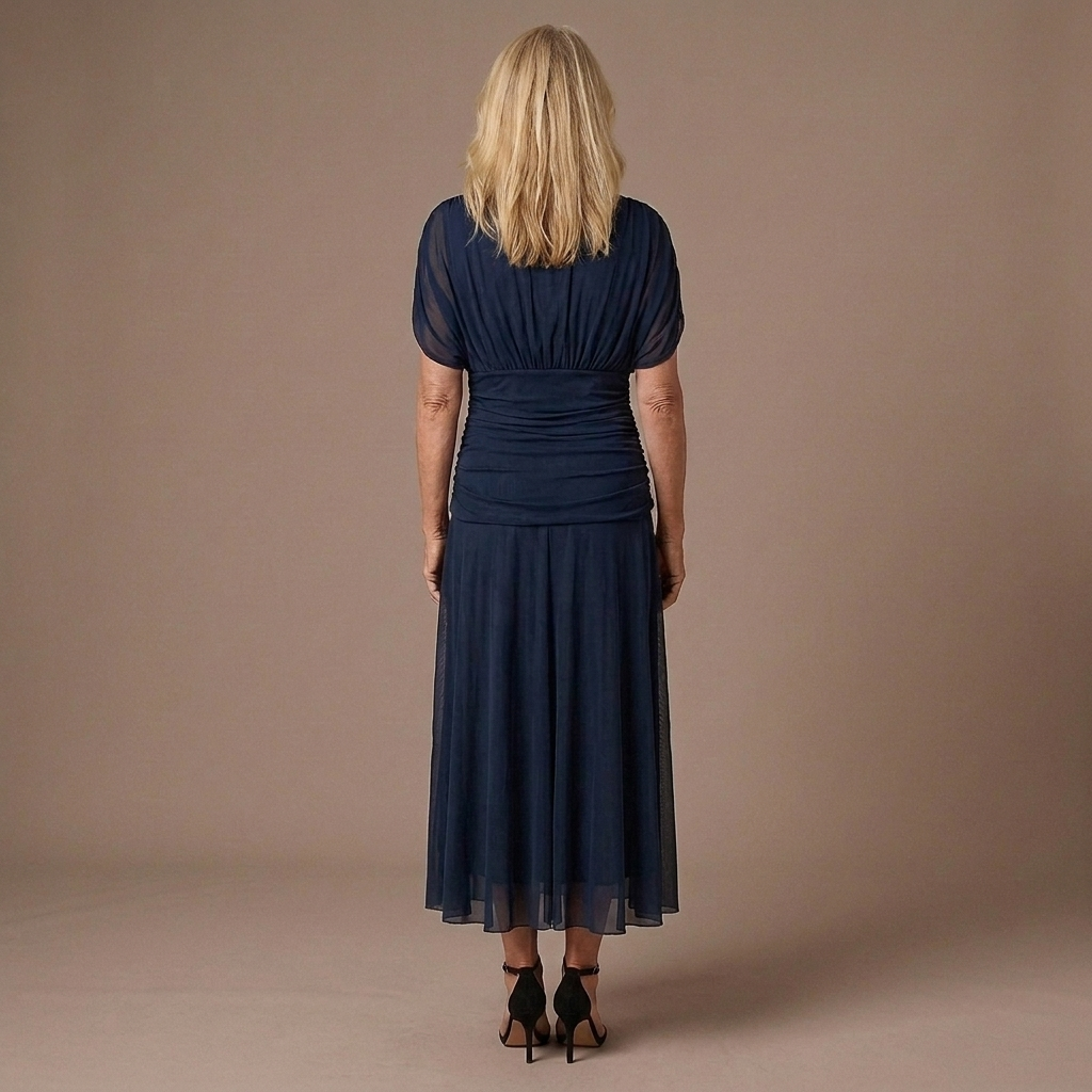 Valerie | Tummy Flattering Off Shoulder Maxi Dress