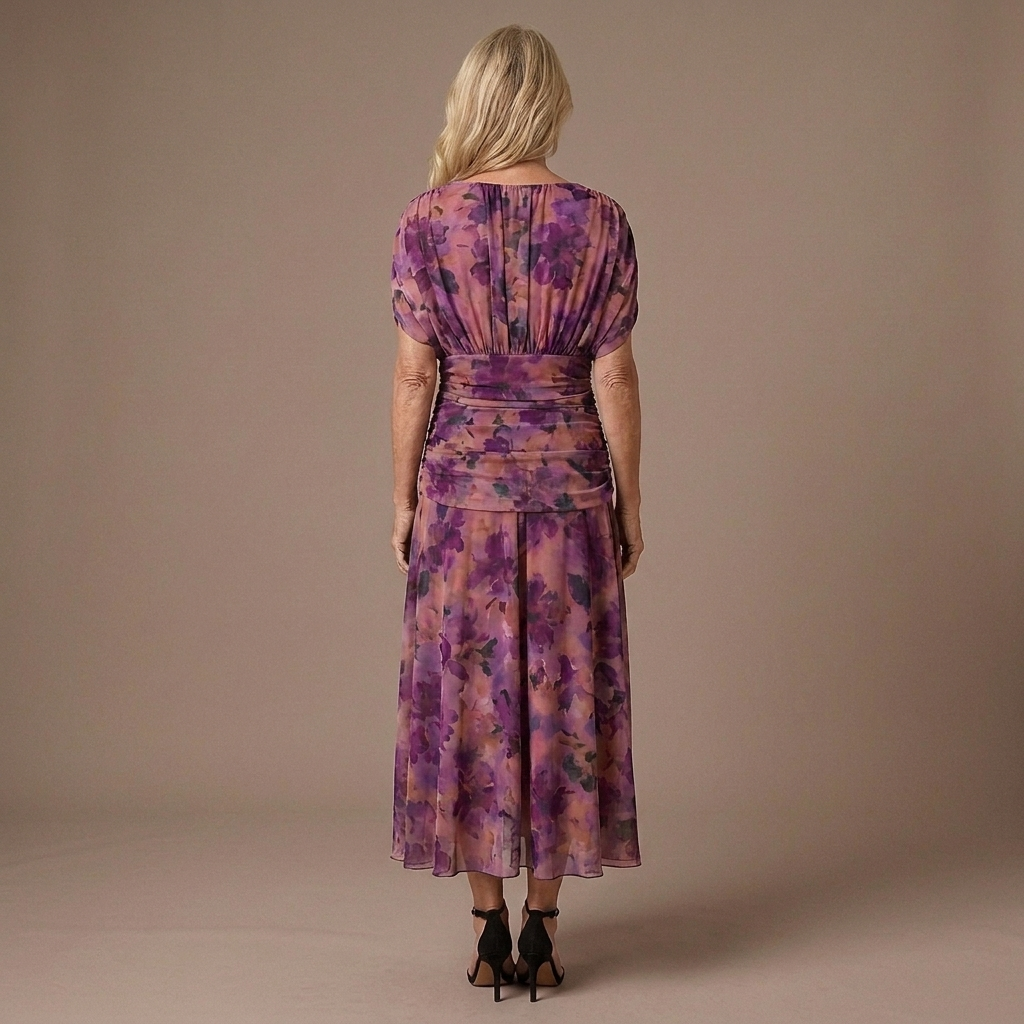 Valerie | Tummy Flattering Off Shoulder Maxi Dress