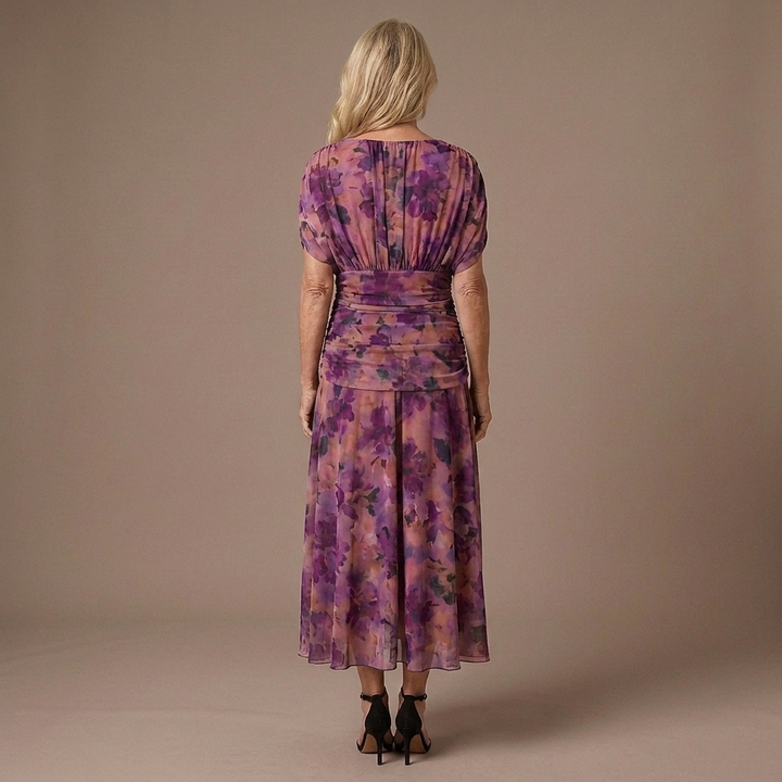 Valerie | Tummy Flattering Off Shoulder Maxi Dress