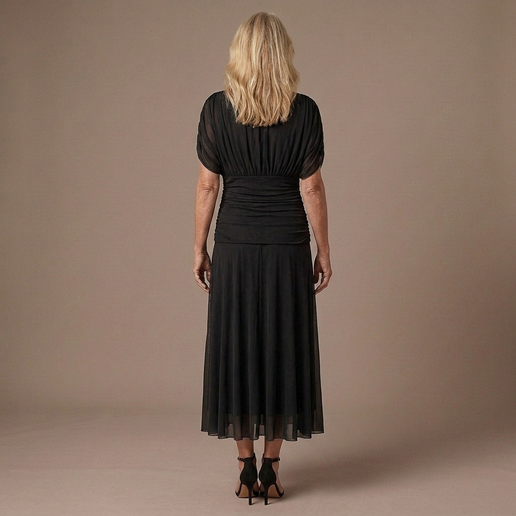Valerie | Tummy Flattering Off Shoulder Maxi Dress
