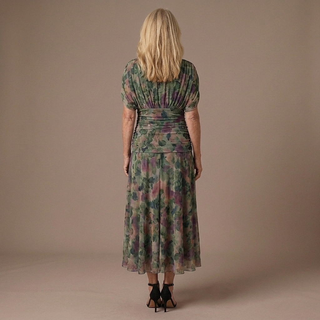 Valerie | Tummy Flattering Off Shoulder Maxi Dress